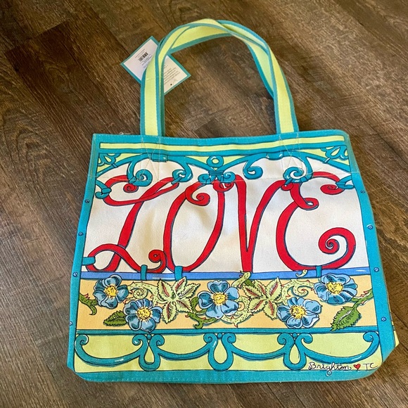 Brighten A Winter’s Love Tote Bag NWT - Picture 1 of 6